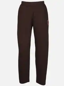 Damen Barrel Jogginghose Braun