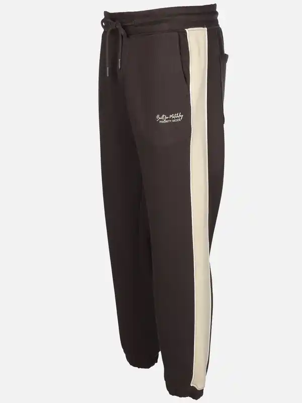 Bild 3 von Herren Jogginghose mit Kontraststreifen Grau