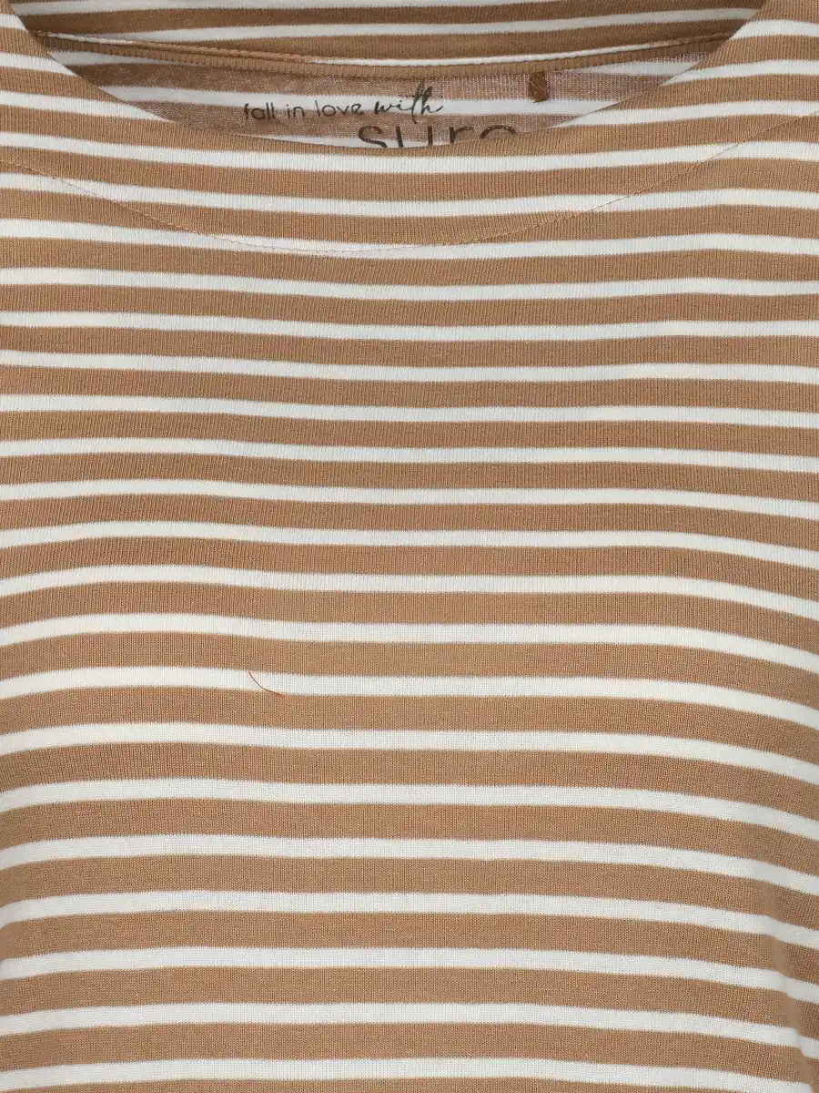 Bild 3 von Damen Streifen Shirt Braun