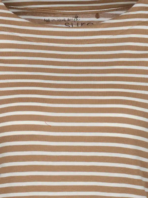 Bild 3 von Damen Streifen Shirt Braun