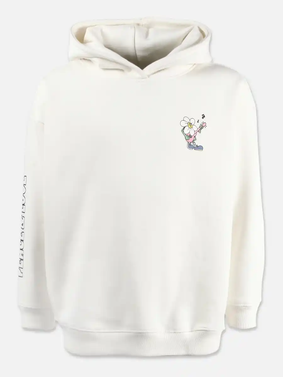 Bild 1 von Mädchen Sweatshirt mit großem Rückenprint Weiß