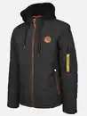 Bild 3 von Herren Steppjacke mit vielen Details Schwarz