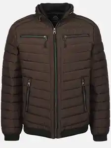 Herren Blouson in gleichmäßiger Steppung Braun