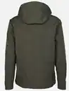Bild 2 von Herren Softshelljacke mit Kapuze Oliv