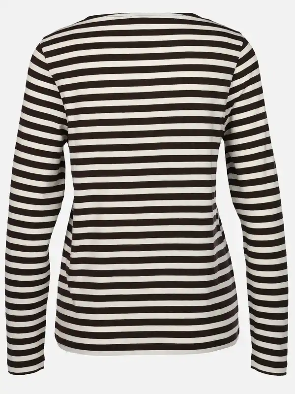 Bild 2 von Damen Ringelshirt Braun