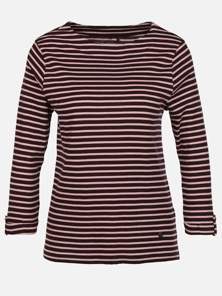 Bild 1 von Damen Streifen Shirt Rot