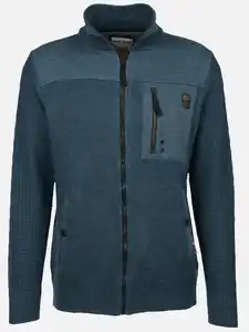 Herren Sweatjacke mit Reißverschluss Blau