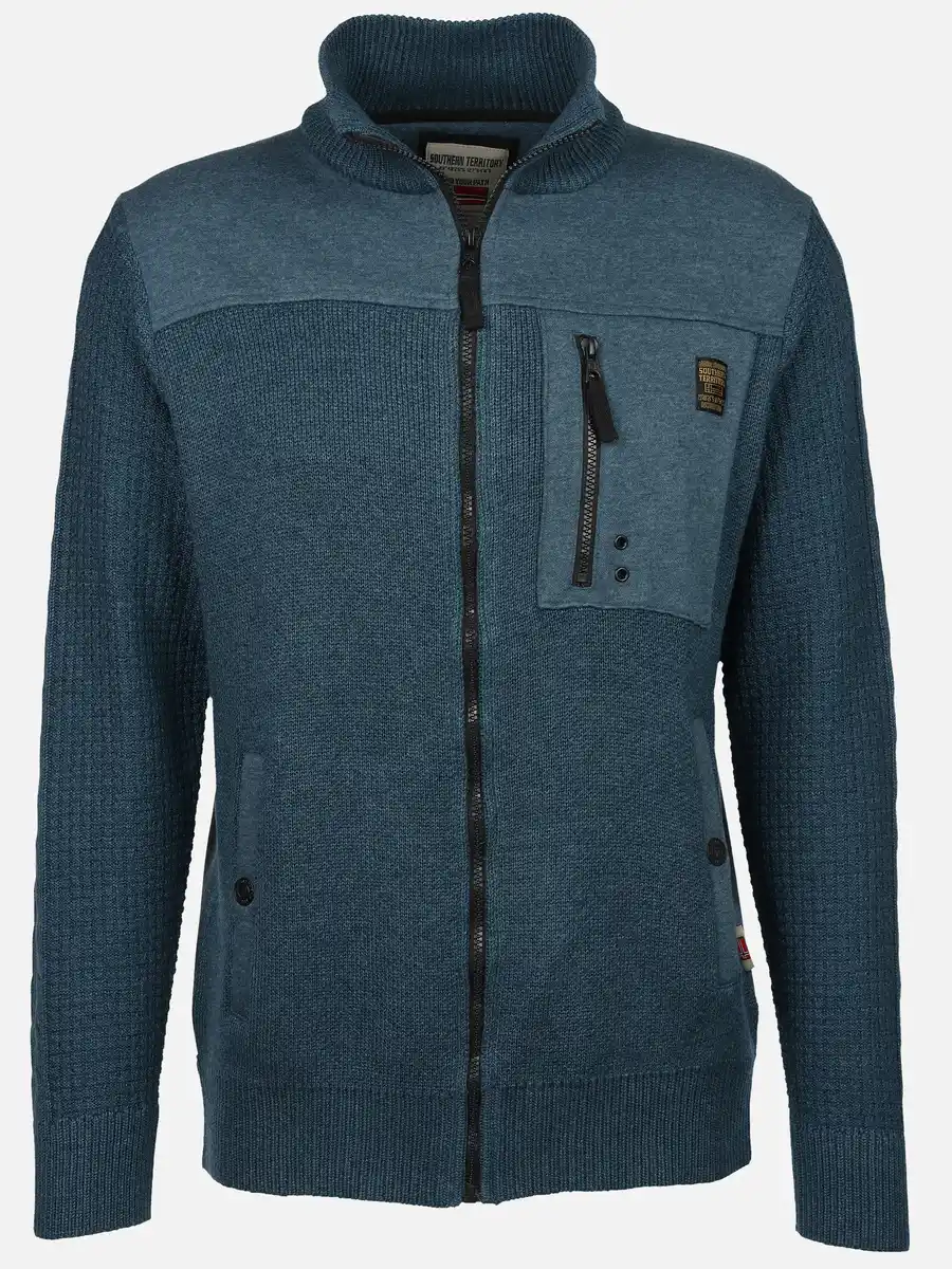 Bild 1 von Herren Sweatjacke mit Reißverschluss Blau