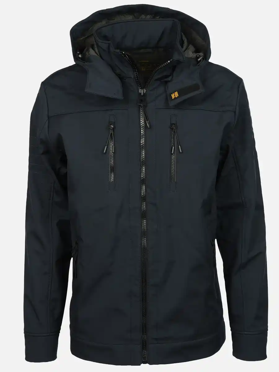 Bild 1 von Herren Softshelljacke mit Kapuze Blau