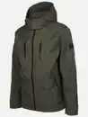 Bild 3 von Herren Softshelljacke mit Kapuze Oliv