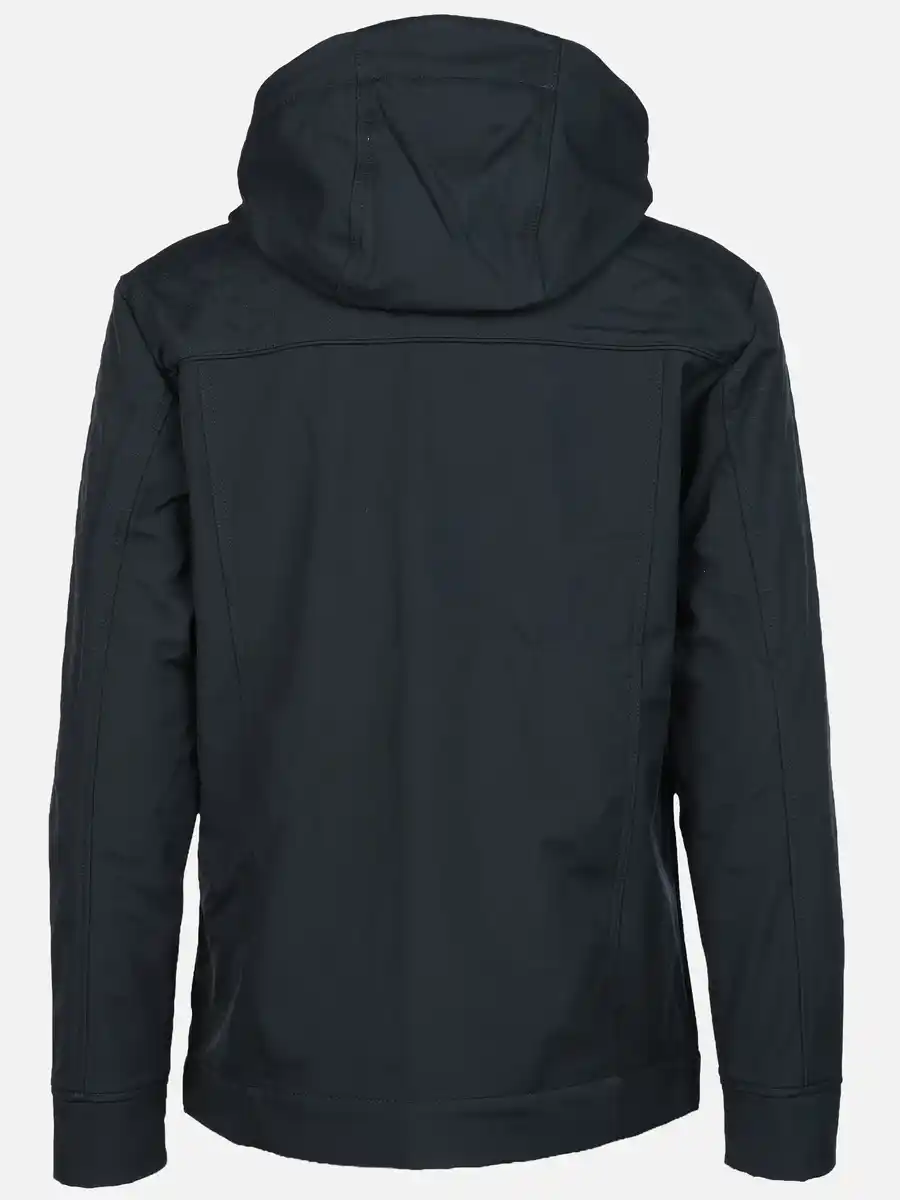 Bild 2 von Herren Softshelljacke mit Kapuze Blau