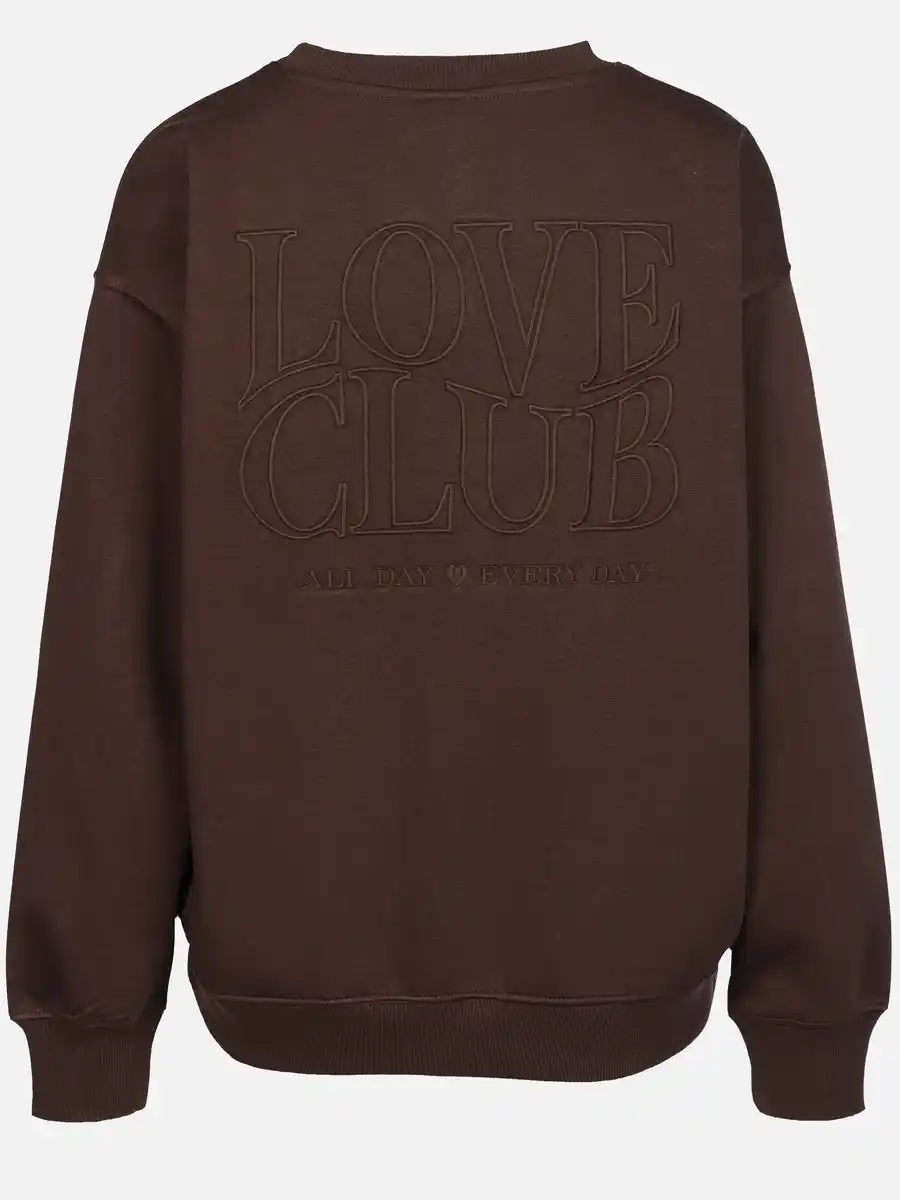 Bild 2 von Damen Sweatshirt in weiter Form Braun