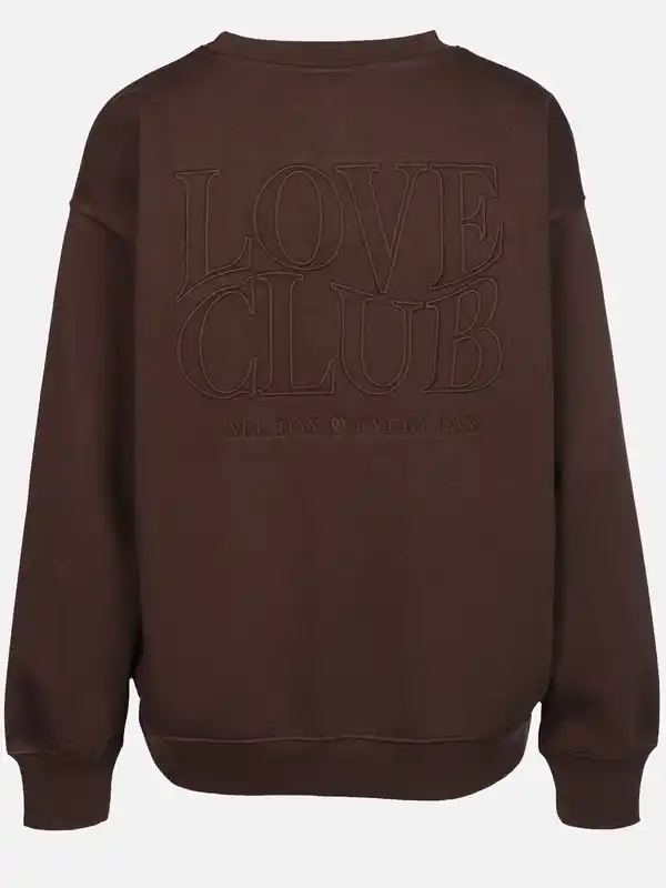 Bild 2 von Damen Sweatshirt in weiter Form Braun