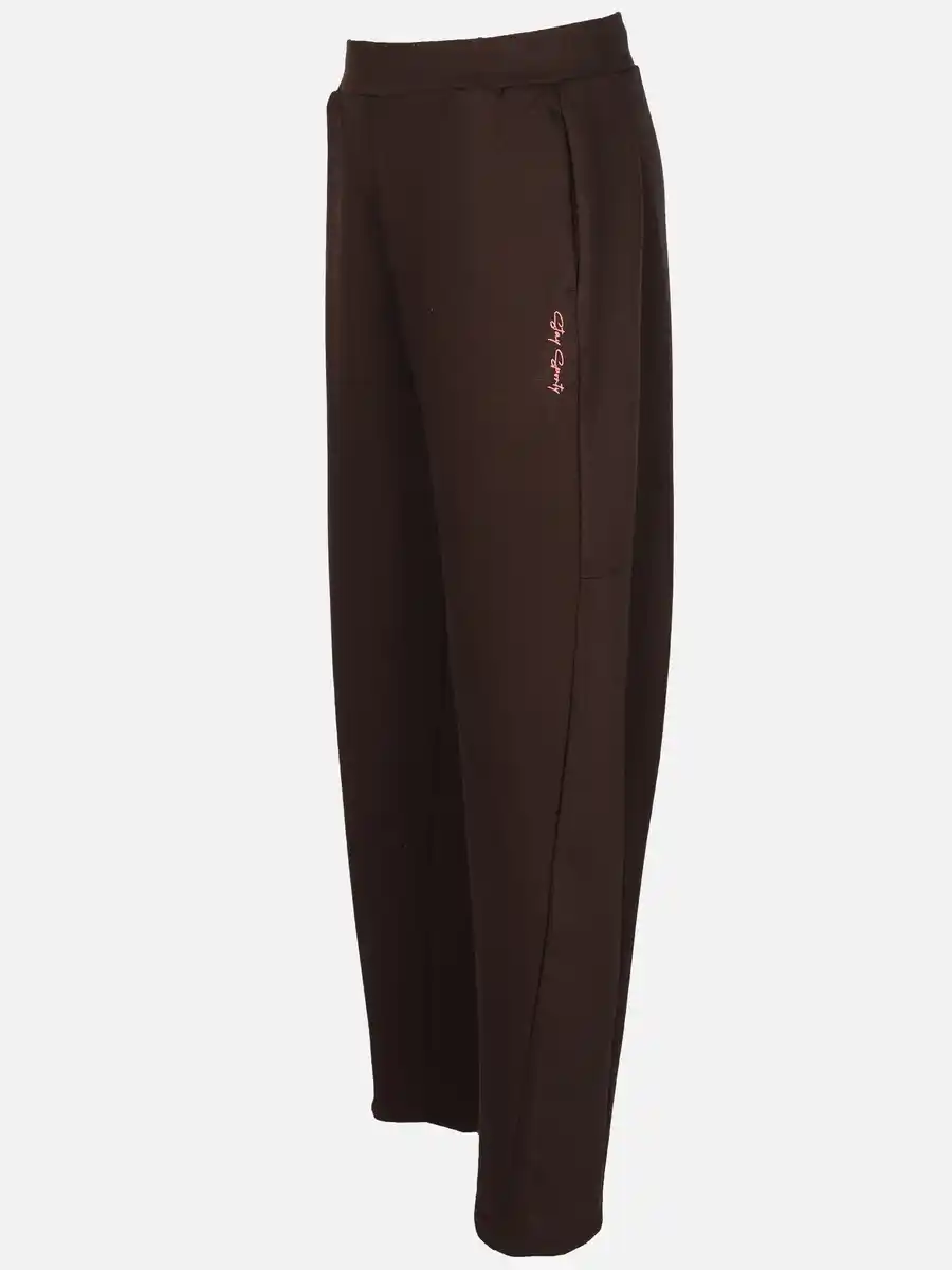 Bild 3 von Damen Barrel Jogginghose Braun