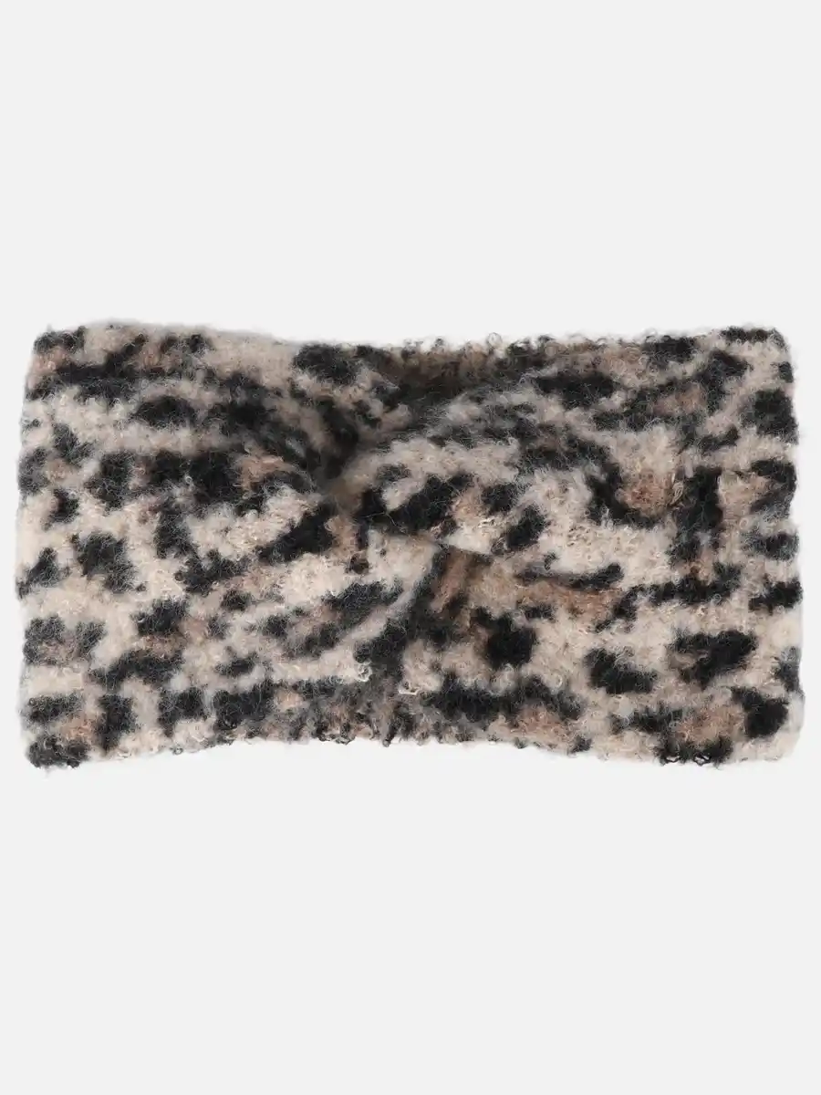 Bild 1 von Damen Stirnband im Leo Look Beige