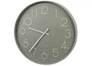 Wanduhr geräuschlos