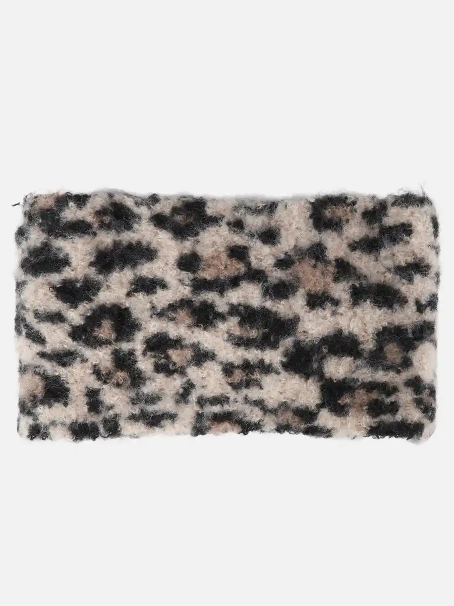 Bild 2 von Damen Stirnband im Leo Look Beige