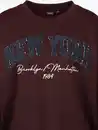 Bild 3 von Damen Sweatshirt mit Stickerei Motiv Rot