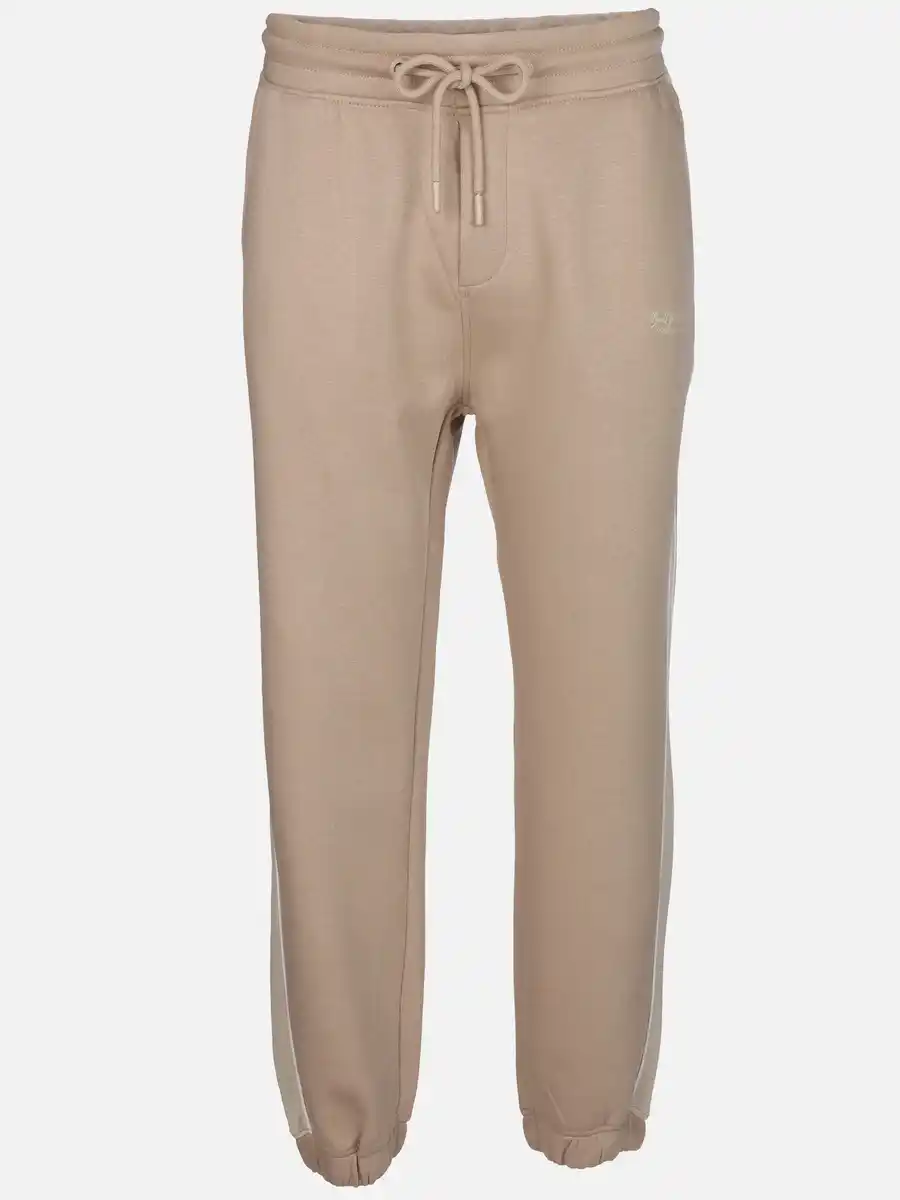 Bild 1 von Herren Jogginghose mit Kontraststreifen Beige