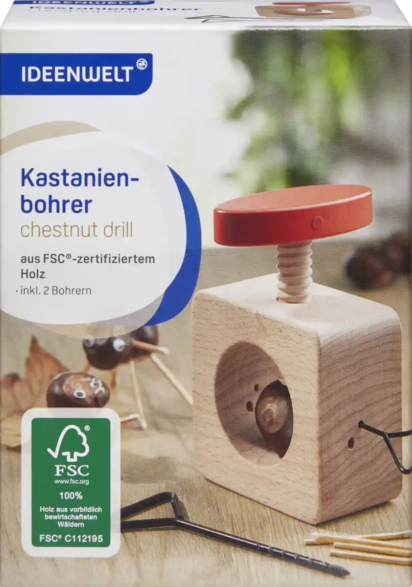 Bild 1 von IDEENWELT Kastanienbohrer