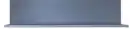Bild 1 von Winkelregal Lucca 100x23x19cm Platinblau Metallic
