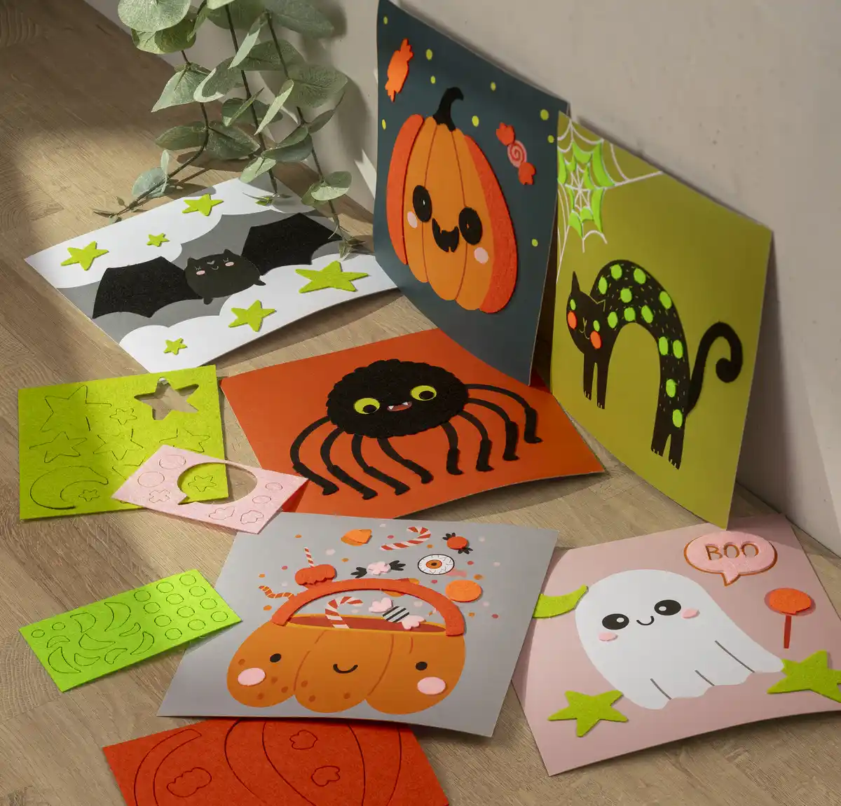 Bild 3 von IDEENWELT Filz-Bastelset Halloween
