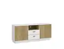 Bild 1 von Lowboard Mosano 65 x 150 x 40 cm Cremona Eiche Dekor/Cashmere