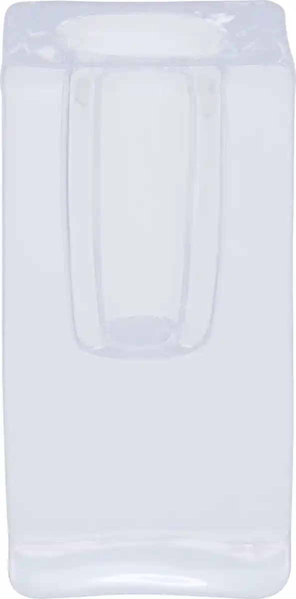 Bild 1 von IDEENWELT Glaskerzenhalter groß transparent/grün