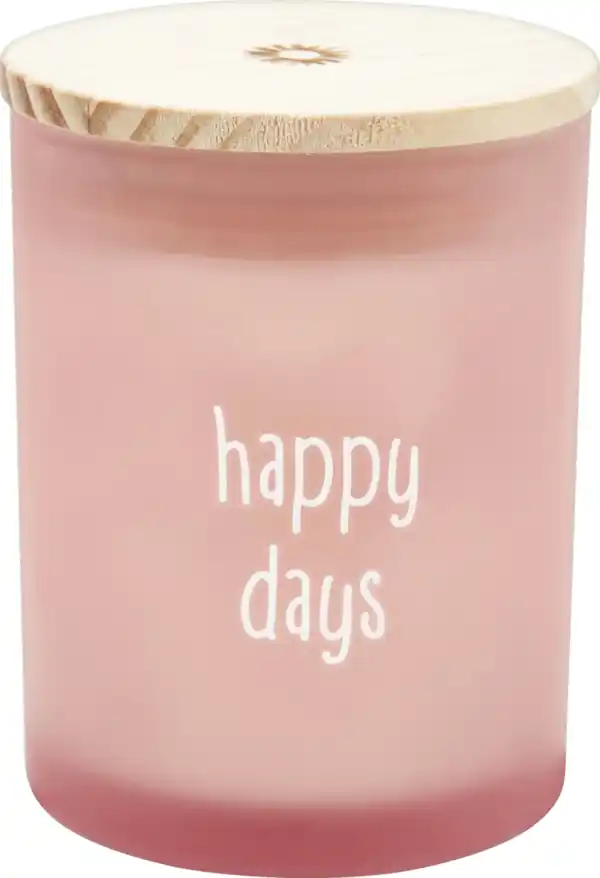 Bild 2 von IDEENWELT Duftglas mit Siebdruck rosa