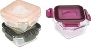 IDEENWELT Aufbewahrungsgläschen je 150 ml 3er-Set