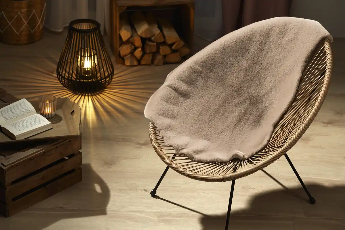Bild 2 von IDEENWELT Deko-Fellteppich taupe