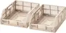 Bild 1 von IDEENWELT Faltbare Box beige 2er-Set