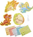 Bild 1 von IDEENWELT Glitzer-Mosaik-Figuren-Set Dino