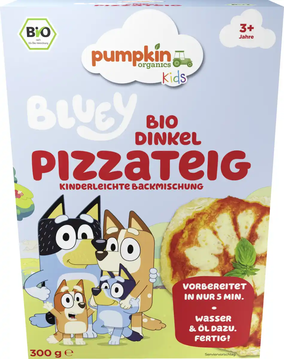 Bild 1 von Pumpkin Organics Bio Bluey Dinkel Pizzateig