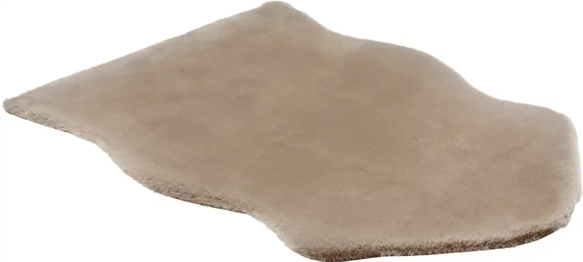 Bild 1 von IDEENWELT Deko-Fellteppich taupe