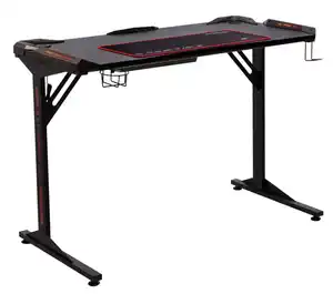 Schreibtisch Game BC 3110 119x78x60 schwarz/Carbonoptik