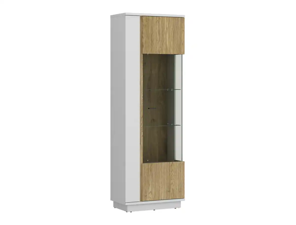 Bild 1 von Vitrine Mosano 190 x 62 x 40 cm Cremona Eiche Dekor/Cashmere