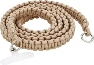 IDEENWELT Handykette mit Pad beige