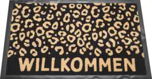 IDEENWELT Schmutzfangmatte 50?×?75?cm Leo