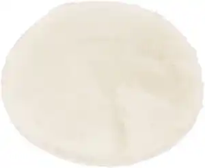 IDEENWELT Deko-Fellkissen creme