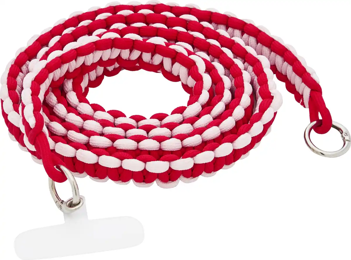 Bild 1 von IDEENWELT Handykette mit Pad rot-rosa
