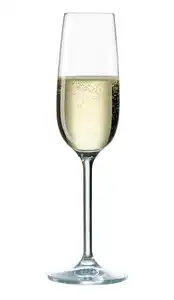 BOHEMIA SELECTION Sektglas Clara Kristallglas 22,7 cm 190 ml Transparent/Klar