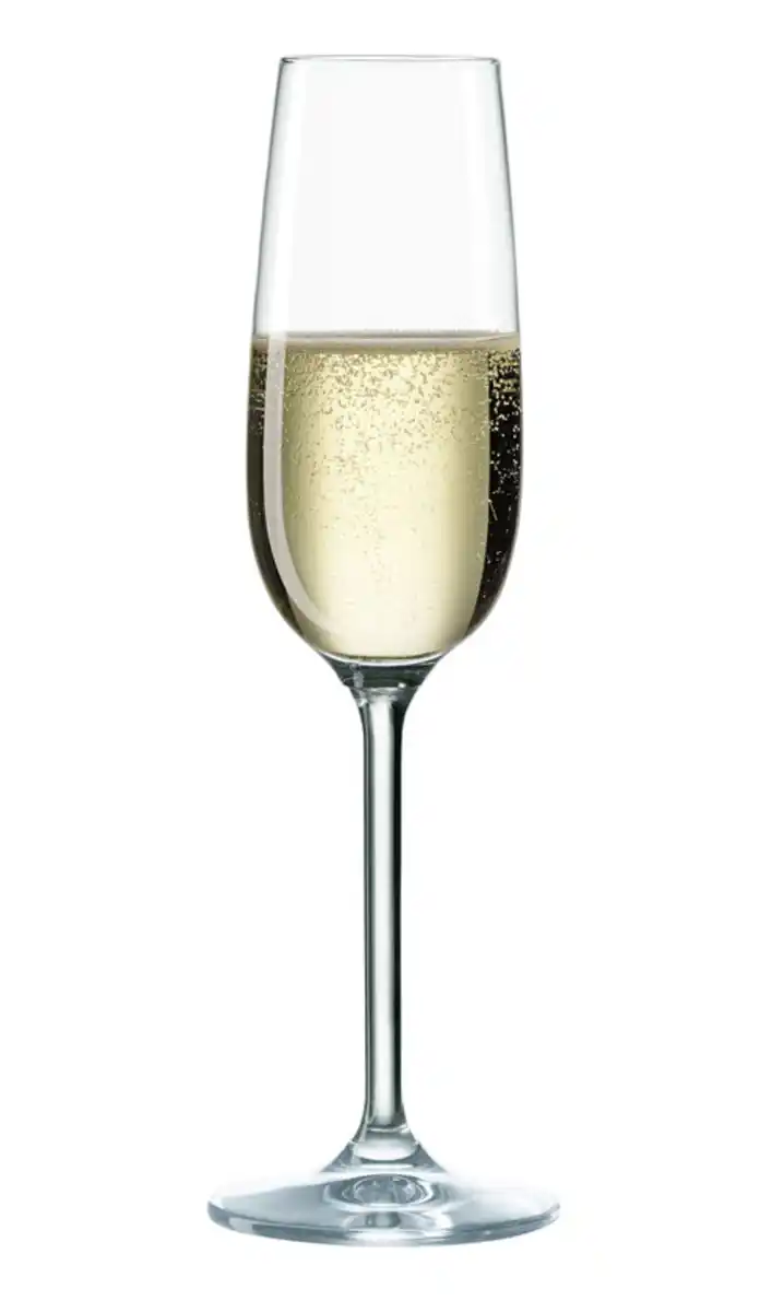 Bild 1 von BOHEMIA SELECTION Sektglas Clara Kristallglas 22,7 cm 190 ml Transparent/Klar