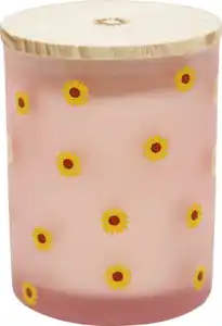 IDEENWELT Duftglas mit Siebdruck rosa