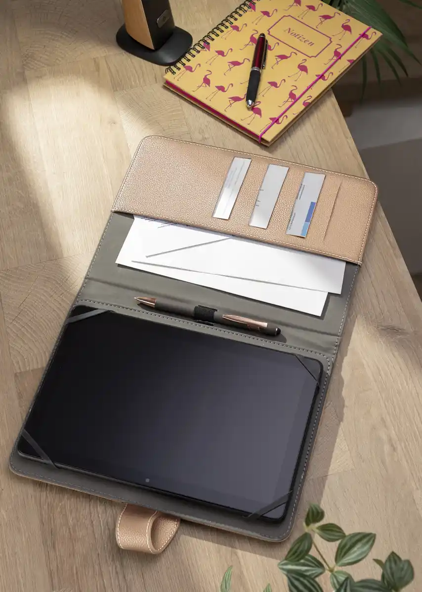 Bild 2 von IDEENWELT Tablethülle für 10-Zoll-Tablets beige