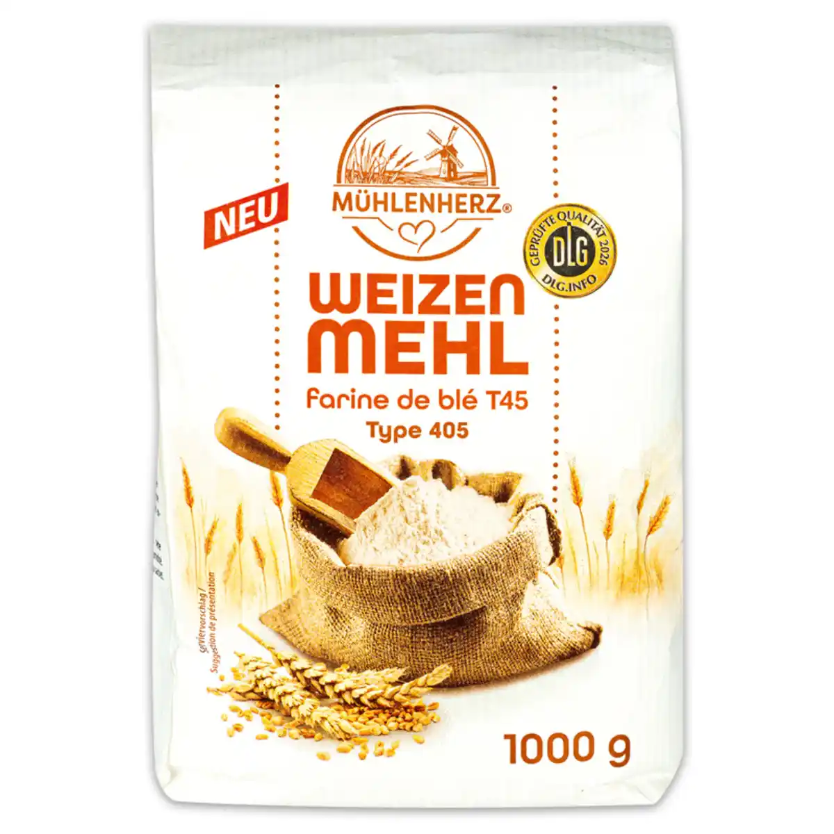 Bild 1 von Mühlenherz Weizenmehl