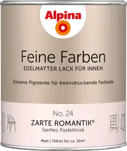 Alpina Feine Farben Lack No. 24 Zarte Romantik - pastellrosé 750 ml