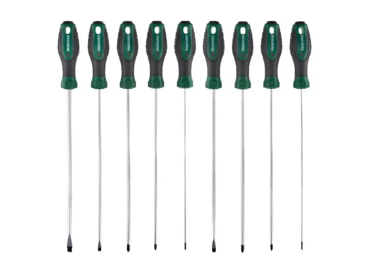Bild 3 von PARKSIDE® Steckschlüssel-Set mit T-Griff, 5-tlg. / Schraubendreher-Satz lang, 9-tlg.