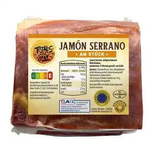 TESOROS DEL SUR Jamón Serrano