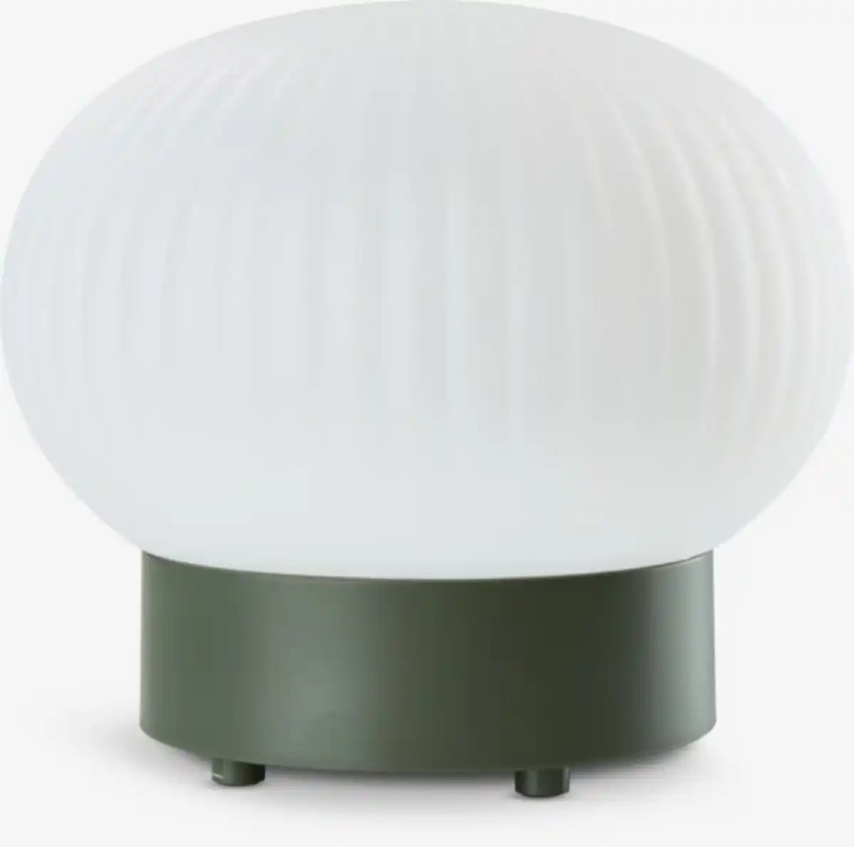 Bild 1 von Wiederaufladbare Tischlampe STORFUGL Ø15xH10cm dunkelgrün